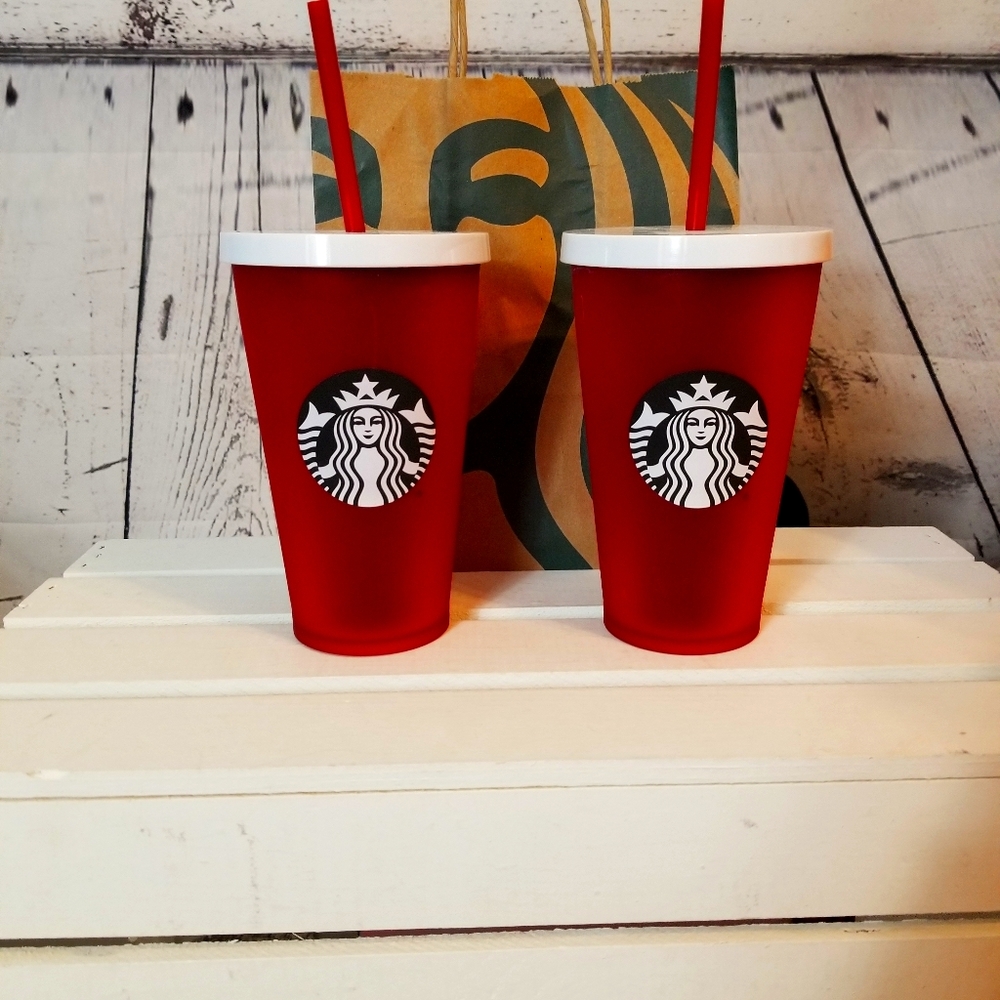 Nwt xmas Starbucks tumbler lot